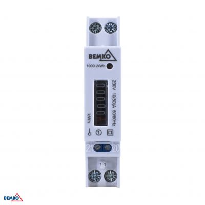 WSKAŻNIK ENERGII 1 FAZOWY 10 (50)A MECHANICZNY A30-BM015-M BEMKO (A30-BM015-M)